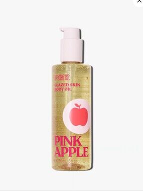 PINK Victoria's Secret Glazed Skin Body Oil Pink Apple 🆕